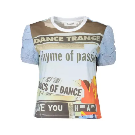 Desigual Dame Topper Flerfarget L,