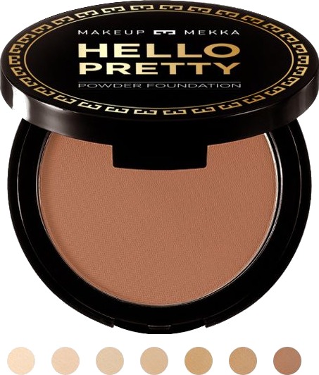 Makeup Mekka Hello Pretty Powder Foundation Cinnamon Makeup Mekka Hello Pretty Powder Foundation Cinnamon