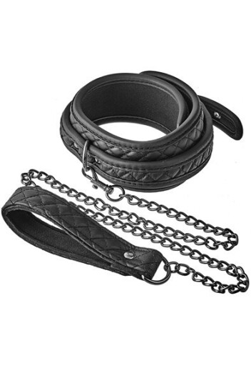 Blaze Collar Leash Diamond Black