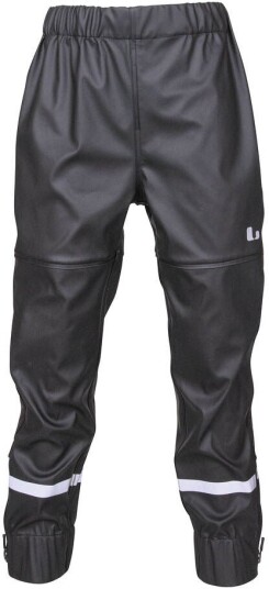 Lindberg Kids' Rockville Rain Pants 120, Black Lindberg Kids' Rockville Rain Pants 120, Black