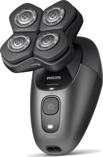Philips Head Pro 7000 Series barbermaskin HS7980/15 sort Philips Head Pro 7000 Series barbermaskin HS7980/15 sort