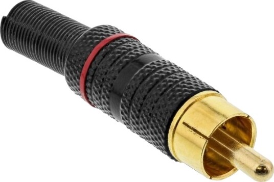 Inline 99110Q Rca Svart Gull Rød Gull 10 X 50 X 10 Mm 9 G 10 Mm