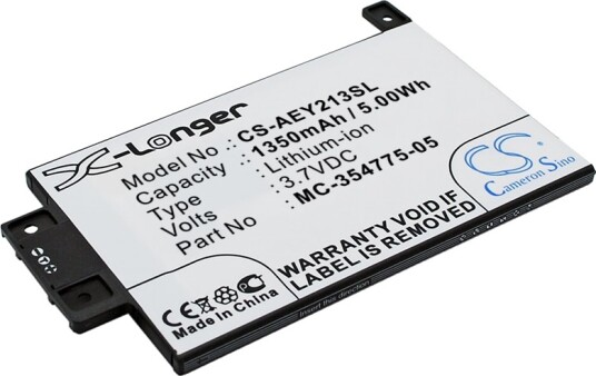 Batteri til Amazon Kindle Paperwhite 2013 etc Batteri til Amazon Kindle Paperwhite 2013 etc