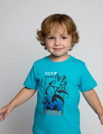Sonic Tshirt Blue 104