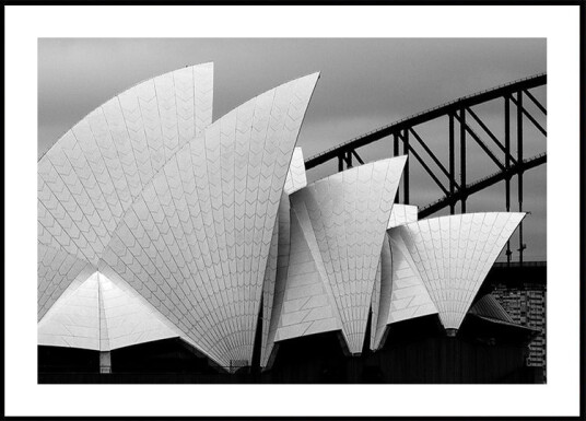 Opera house Sydney Plakat / 21x30cm Opera house Sydney Plakat / 21x30cm