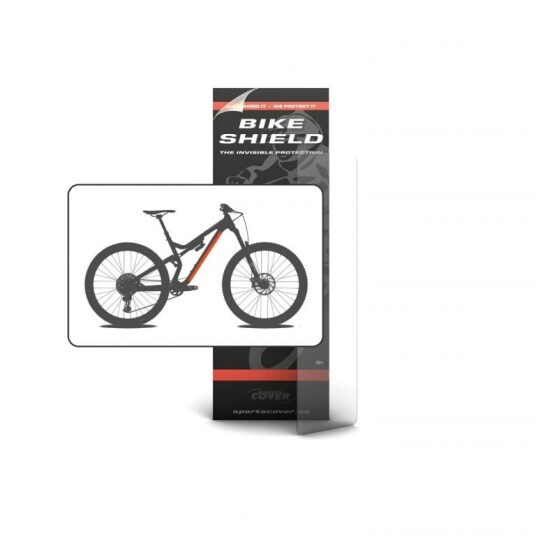 Sportscover BikeShield Skrårørsbeskyttelse Medium Matte