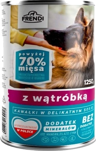Frendi Pet Republic Pies Burk Watróbka I Sås 8 1250 G