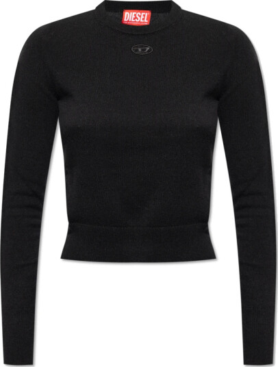 Diesel Dame Topper Svart L,
