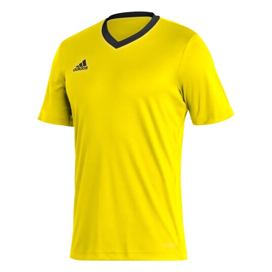 adidas Entrada 22 Jersey, t-skjorte herre Team Yellow/black