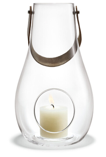 Holmegaard Design With Light Lykter 29 cm Transparent Glass