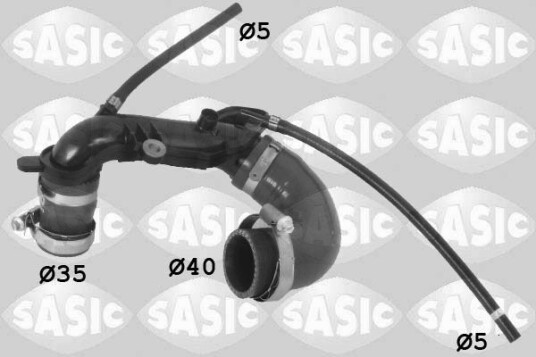 SASIC 3334001 Ladeluftslange SASIC 3334001 Ladeluftslange