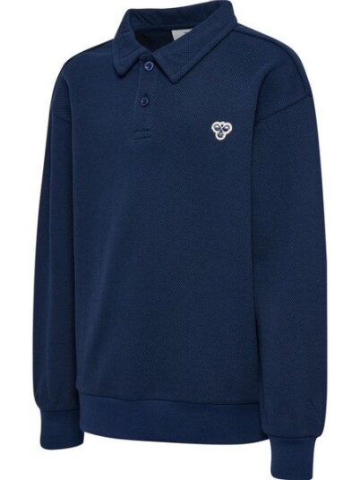 Hummel Jr Loose pique polo - dress blues Hummel Jr Loose pique polo - dress blues