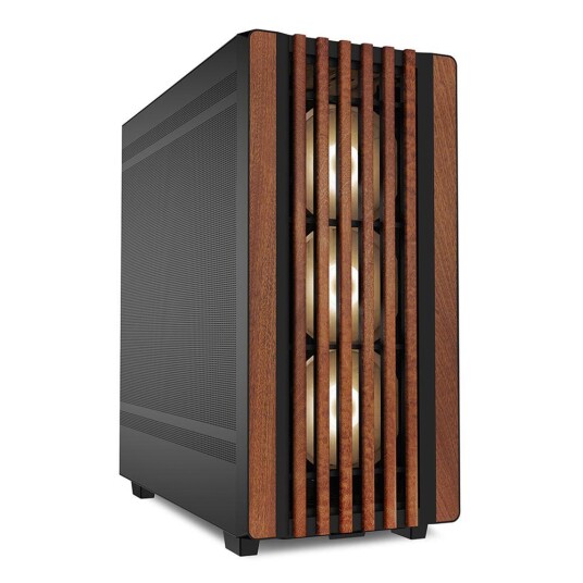 Sharkoon Rebel C70M RGB Gaming Kabinett Full Tower - Sort, Tre