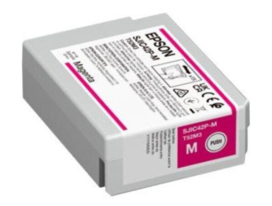 Epson SJIC42P-M - magenta - original - ink cartridge - Blekkpatron Rd Epson SJIC42P-M - magenta - original - ink cartridge - Blekkpatron Rd