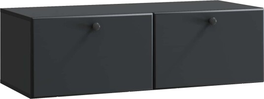 Vegghengt TV skap 98 x 41 x 30 cm Svart Konstruert tre Vegghengt TV skap 98 x 41 x 30 cm Svart Konstruert tre