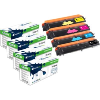 Nordicink Paket med 4 st kompatibla toner. svart, cyan, magenta, gul NT-CB210P