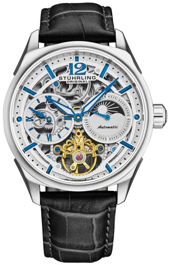Stührling Original Herreklokke 1019.01 Legacy Vanguard Lær Ø42 mm