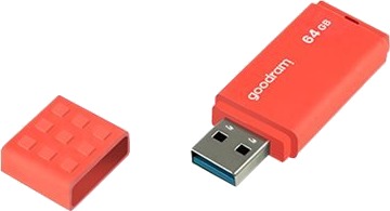 Goodram Ume3 Usb-Flashstasjon 64 Gb Usb 3.0 Oransje Goodram Ume3 Usb-Flashstasjon 64 Gb Usb 3.0 Oransje