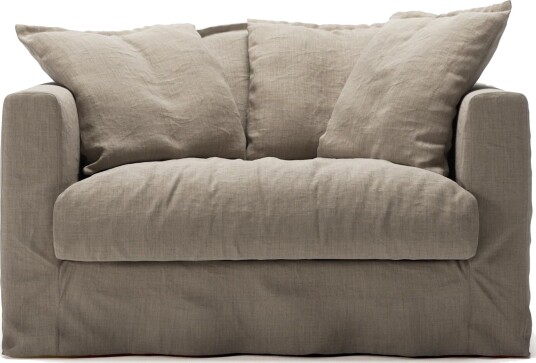 Decotique Le Grand Air Love Seat Lenestol Savage Linen