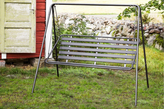 Retro 3-seter Hammock grå ramme - Varax Retro 3-seter Hammock grå ramme - Varax