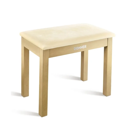Donner Bench Pianokrakk Beige Donner Bench Pianokrakk Beige