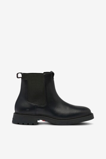 Tommy Hilfiger Chelseaboots Hilfiger Comfort Lwt Lth Svart Tommy Hilfiger Chelseaboots Hilfiger Comfort Lwt Lth Svart