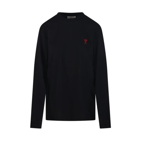 Ami Paris Dame Topper Svart XL, Ami Paris Dame Topper Svart XL,