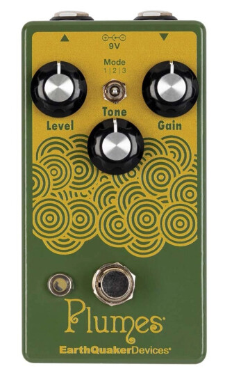 Earthquaker Devices Plumes™ Small Signal Shredder Overdrive Pedal Earthquaker Devices Plumes™ Small Signal Shredder Overdrive Pedal