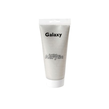 Galaxy Artist Akrylmaling Kunstnerfarge Sølv 200ml Galaxy Artist Akrylmaling Kunstnerfarge Sølv 200ml