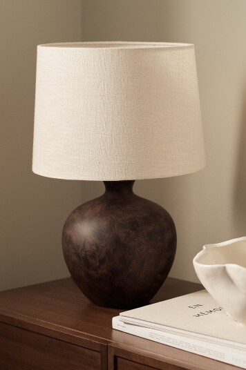 Ellos Home   Bordlampe Erika   Svart