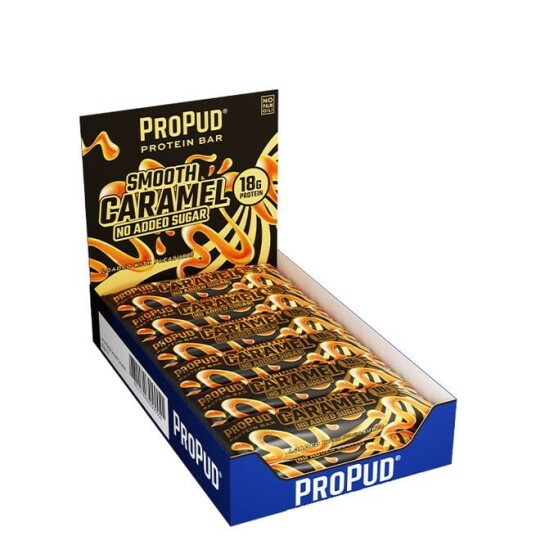 ProPud Protein Bar 55g x 12stk Smooth Caramel ProPud Protein Bar 55g x 12stk Smooth Caramel
