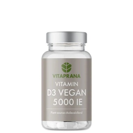 Vitaprana Vegan Vitamin D3 5000 IE 110 kapsler