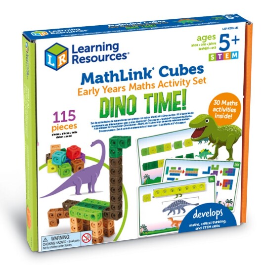 Learning Resources MathLink aktivitetssett Dinosaurer
