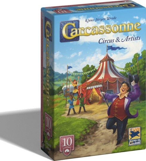 Carcassonne 10 Circus & Artists Scan