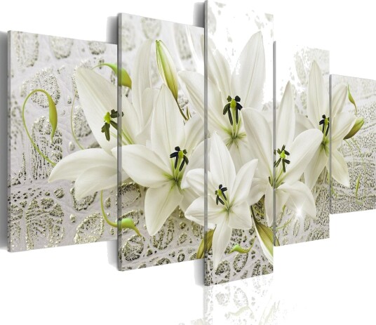 Bilde Unique Flowers 200x100 Artgeist sp. z o. o.