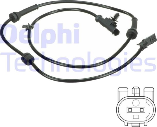 DELPHI SS20616 Sensor ABS DELPHI SS20616 Sensor ABS