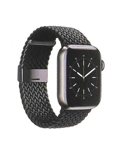 Gear Watchband Braided Black Gear Watchband Braided Black