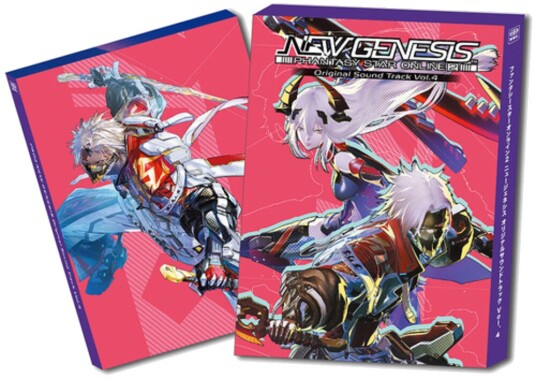 Spillmusikk Pso2 New Genesis Original Sound Track V4 O.S.T. CD