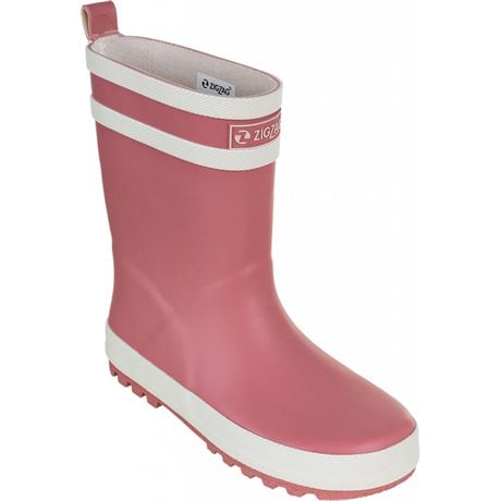 ZigZag Hurricane Kids Rubber Boot Dusty Rose 28