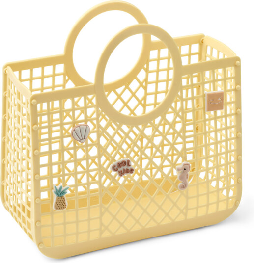 Liewood Samantha Basket With Charms   Yellow   ONE SIZE