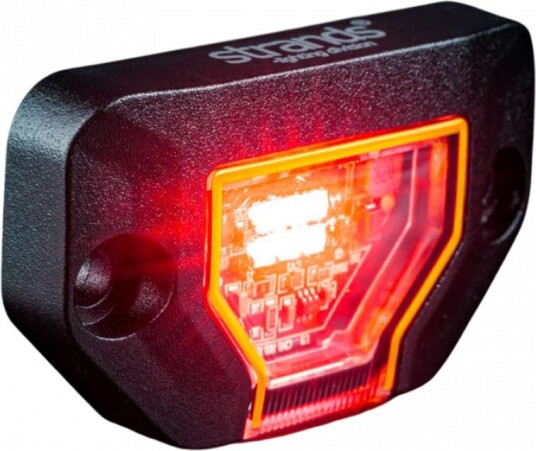 Strands Posisjonslys Unity Rock Light 12/24V 5 7.8W 74 mm Rød