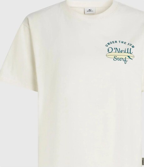 O"Neill Boxy Back Print T Shirt W"s Snow white L
