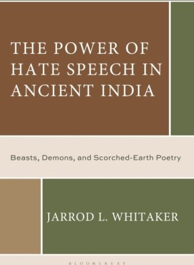 The Power of Hate Speech in Ancient India