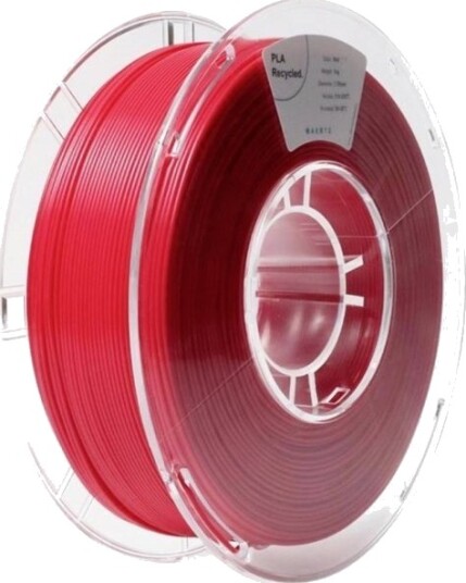 Maertz Pmma-1013-005 Filament Pla (Resirkulert) 1,75 Mm 1000 G Rød