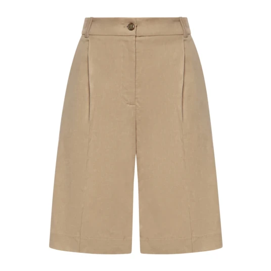 Pinko Dame Shorts Beige S, Pinko Dame Shorts Beige S,