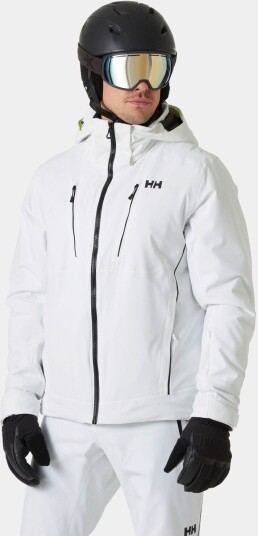 Helly Hansen Alpha 4.0 Skijakke Herre Hvit Hvit XL Helly Hansen Alpha 4.0 Skijakke Herre Hvit Hvit XL