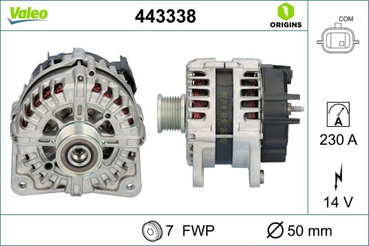 Dynamo VALEO 443338 Dynamo VALEO 443338