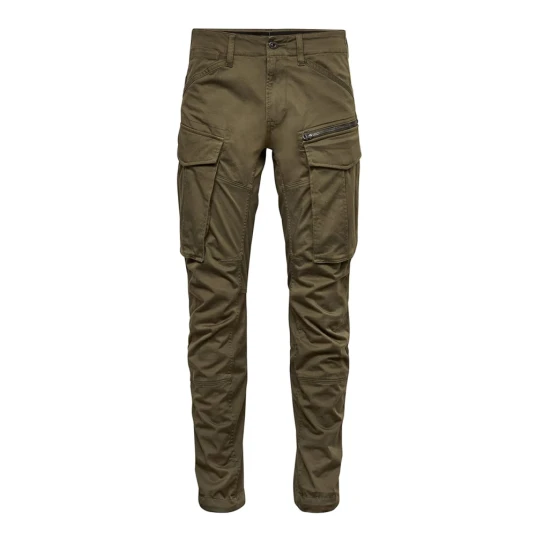G-Star RAW Rovic Zip 3D Straight Tapered Pant - Green - Men 33-32 Green male