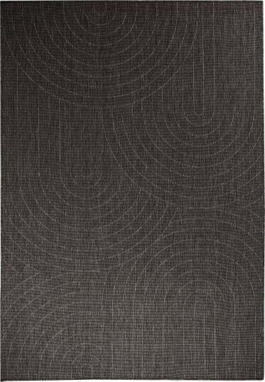 Innendørs/Utendørs tepper Hayden svart Størrelse: 160 x 230 cm