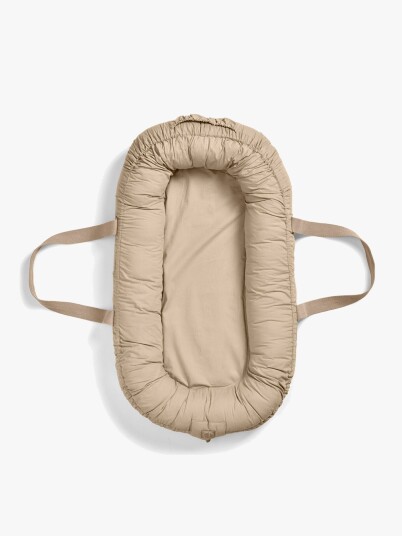 Elodie Details Babynest med bærehåndtak - Pure Khaki